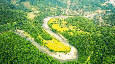 Sông Lam ở Con Cuông: Khúc thơ bắt nhịp đôi bờ
