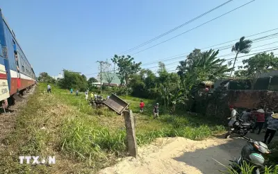 Tai nạn đường sắt thảm khốc tại Đắk Lắk, ba người thương vong