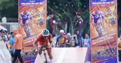 Tay đua Việt Nam tỏa sáng ở chặng đua tính giờ giải xe đạp Cúp truyền hình TPHCM