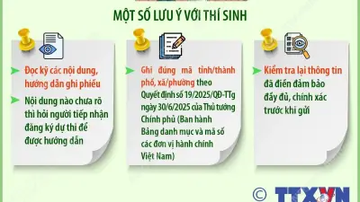 Thí sinh bắt đầu đăng ký chính thức thi tốt nghiệp THPT năm 2026