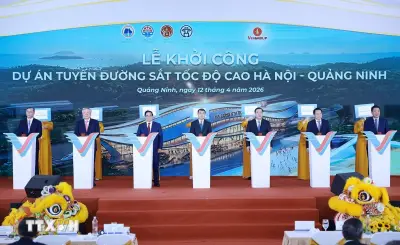 Thủ tướng dự lễ khởi công tuyến đường sắt tốc độ cao Hà Nội - Hải Phòng