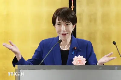 Thủ tướng Nhật Bản Takaichi Sanae sẽ thăm chính thức Việt Nam từ ngày 1-3/5