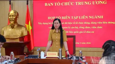 Thành lập Tổ Biên tập liên ngành xây dựng cơ sở dữ liệu về Đảng