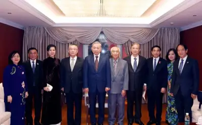 Tổng Bí thư Tô Lâm tri ân sự giúp đỡ của các chuyên gia Trung Quốc trong kháng chiến