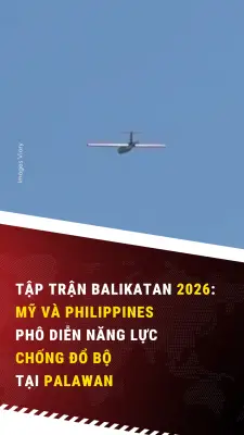 Tập trận Balikatan: Mỹ và Philippines phô diễn năng lực chống đổ bộ tại Palawan