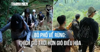 Trekking trở thành xu hướng giải trí cuối tuần, thu hút đa dạng đối tượng ở Hà Nội