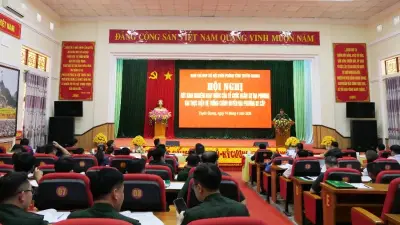 Tuyên Quang rút kinh nghiệm tổ chức quân sự địa phương theo mô hình chính quyền 2 cấp