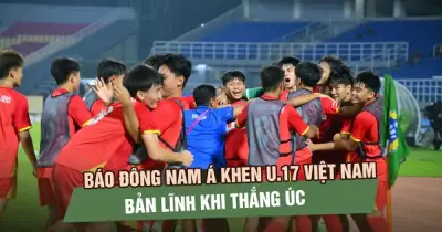 U17 Việt Nam Thể Hiện Bản Lĩnh, Đánh Bại Úc Vào Chung Kết Gặp Malaysia