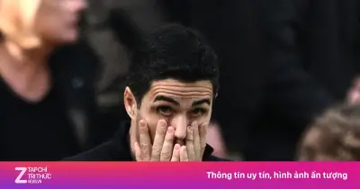 Vẻ mặt hoảng loạn của HLV Arteta khi Arsenal thua sốc trước Bournemouth