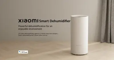 Xiaomi ra mắt máy hút ẩm 22L thông minh, điều khiển bằng giọng nói và ứng dụng