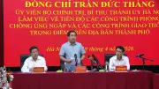 Bí thư Thành ủy Hà Nội yêu cầu các dự án phải rõ thời hạn hoàn thành