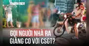Bị thổi nồng độ cồn, con gọi luôn vợ và con rể giằng co với CSGT
