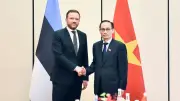 Bộ trưởng Lê Hoài Trung hội đàm với Bộ trưởng Ngoại giao Estonia Margus Tsahkna