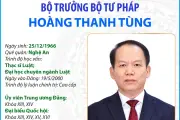 Bộ trưởng Tư pháp Hoàng Thanh Tùng: Tập trung hoàn thiện hệ thống pháp luật