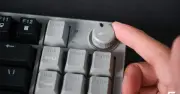 Bàn phím cơ Rapoo V501-87 giá 590.000 đồng có knob xoay, LED RGB