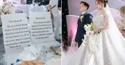 Cô dâu mồ côi viết thư tay gửi bố mẹ quá cố trong đám cưới khiến ai cũng nghẹn ngào