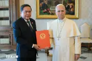 Chủ tịch Quốc hội Trần Thanh Mẫn tiếp kiến Giáo hoàng Leo XIV tại Vatican