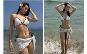 Chi Pu nóng bỏng với bikini ở tuổi U40