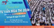 Chương trình tư vấn mùa thi 2026 tại Vĩnh Long thu hút hàng nghìn học sinh