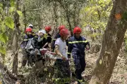 Công an TPHCM giải cứu thành công nữ du khách nước ngoài gặp nạn trên núi Dinh