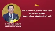 Công tác chính trị, tư tưởng: Trụ cột then chốt sau 40 năm đổi mới của Đảng