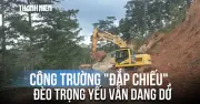 Công Trường Đập Chiều Khắc Phục Sạt Lở Đèo D'ran: Nỗ Lực Đảm Bảo An Toàn Giao Thông