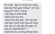 Cảnh báo tội phạm mạng lợi dụng học sinh, sinh viên mở tài khoản ngân hàng rác