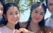 Con gái Lê Phương gây chú ý với ngoại hình xinh xắn và tài năng nghệ thuật