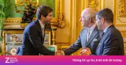 Cựu sao Arsenal Flamini gặp Vua Charles III, tỷ phú hóa sinh với tài sản 10 tỷ bảng