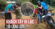 Du khách Áo lạc trong rừng Lạng Sơn được người dân cứu giúp sau một đêm mắc kẹt