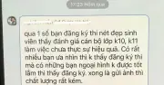 Giảng viên bị tố miệt thị ngoại hình sinh viên qua tin nhắn, lên tiếng giải thích