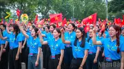 Hà Nội diễu hành kỷ niệm 140 năm Ngày Quốc tế Lao động