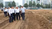 Hà Nội kiểm tra tiến độ hai dự án khẩn cấp chống ngập tại hồ Đồng Bông 2 và kênh Thụy Phương