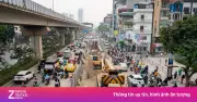 Hà Nội ùn tắc nghiêm trọng do rào chắn thi công bủa vây nhiều tuyến đường huyết mạch