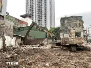 Hà Nội quyết tâm bàn giao mặt bằng đường Tâm Trinh mở rộng đúng tiến độ