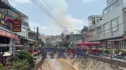 Hỏa hoạn lan nhanh tại đường Tô Ngọc Vân, nhiều căn nhà bị thiêu rụi