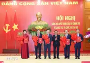 Hội nghị công bố quyết định của Bộ Chính trị về công tác tổ chức và cán bộ