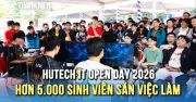 Hơn 5.000 sinh viên tham gia Ngày hội Tuyển dụng & Triển lãm CNTT HUTECH 2026