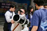 Hàng loạt hoạt động trải nghiệm thiên văn học thú vị cho học sinh tại Hà Nội