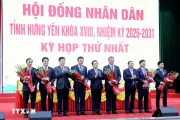 Hưng Yên chính thức công bố kết quả bầu Chủ tịch, Phó Chủ tịch UBND tỉnh
