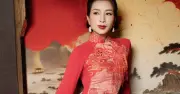 Hoa khôi Thu Hương U.50 tỏa sáng trong áo dài lụa Chirimen giao thoa văn hóa Việt - Nhật