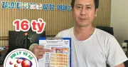Đại lý Vĩnh Long đổi 8 tờ vé số trúng độc đắc 16 tỷ đồng cho khách hàng