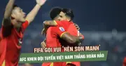 Đội tuyển Việt Nam thăng hạng FIFA, FIFA World Cup khen ngợi bằng cách chơi chữ độc đáo