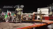 Iran phô diễn UAV Shahed 136 giữa quảng trường thành phố Tabriz