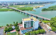 Khách sạn Mỹ Trà Quảng Ngãi giải tỏa để xây cầu Trà Khúc 1 và vòng xoay giao thông