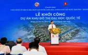 Khởi công Khu đô thị Đại học quốc tế 880ha chào mừng 51 năm thống nhất