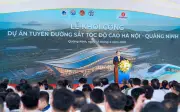 Khởi Công Tuyến Đường Sắt Cao Tốc Hà Nội - Quảng Ninh, Rút Ngắn Hành Trình Còn 23 Phút