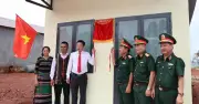 Khánh thành 60 căn nhà cho dân biên giới Lâm Đồng, mỗi căn hơn 200 triệu đồng