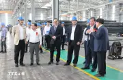 Khánh thành nhà máy thép Hòa Phát Long An 2.600 tỷ đồng tại Tây Ninh