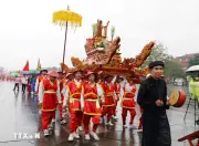 Lễ rước kiệu trang trọng về Khu di tích lịch sử quốc gia đặc biệt Đền Hùng